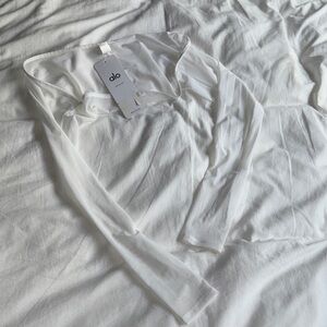 Heatwave Alo mesh shrug NWT